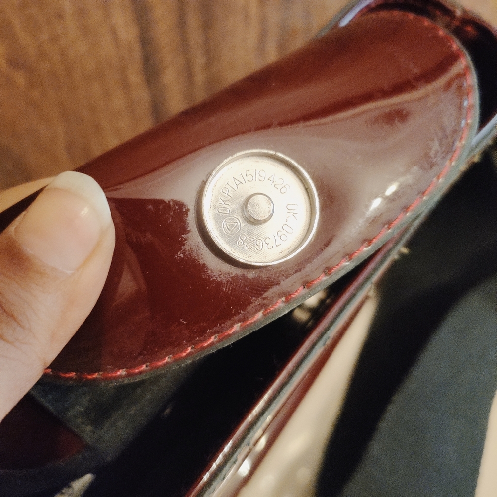 Satchel bag red solid sling bag... - Picture 8 of 17